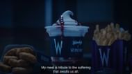 Wendy's x Wednesday Meal (Image via YouTube/Wendy's)
